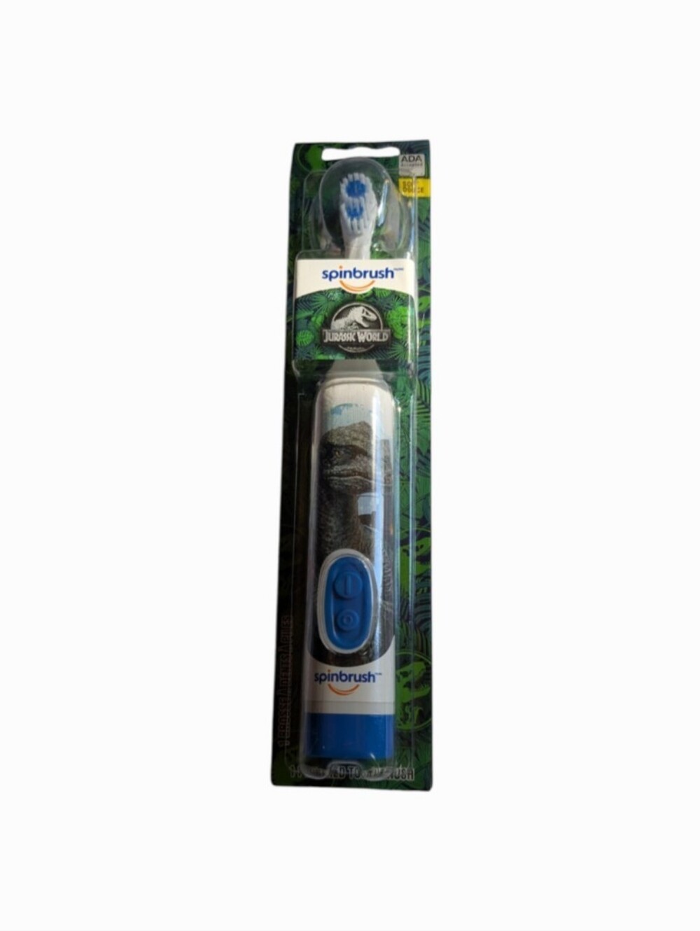 Kids Electric Toothbrush — Blue Jurassic World Design